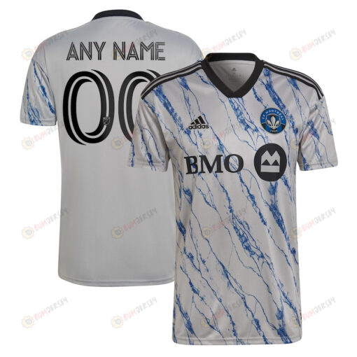 CF Montreal 2023 Secondary Men Custom Jersey - Gray