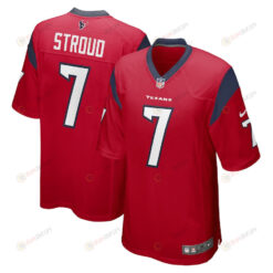 CJ Stroud 7 Houston Texans 2023 Draft First Round Pick Alternate Game Men Jersey - Red