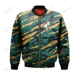 Cal Poly Mustangs Bomber Jacket 3D Printed Sport Style Team Logo Pattern