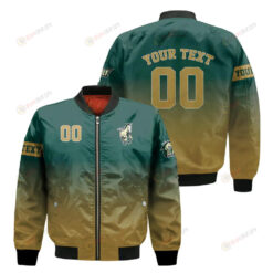 Cal Poly Mustangs Fadded Bomber Jacket 3D Printed