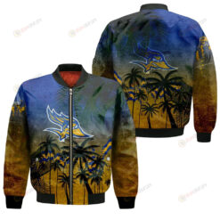 Cal State Bakersfield Roadrunners Bomber Jacket 3D Printed Coconut Tree Tropical Grunge