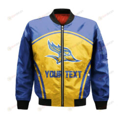 Cal State Bakersfield Roadrunners Bomber Jacket 3D Printed Curve Style Sport