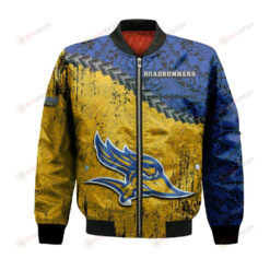 Cal State Bakersfield Roadrunners Bomber Jacket 3D Printed Grunge Polynesian Tattoo