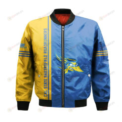 Cal State Bakersfield Roadrunners Bomber Jacket 3D Printed Half Style