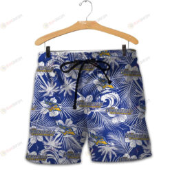 Cal State Bakersfield Roadrunners Men Shorts Tropical Seamless