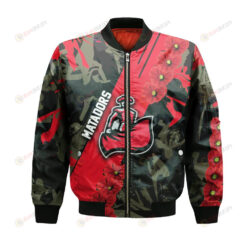 Cal State Northridge Matadors Bomber Jacket 3D Printed Sport Style Keep Go on