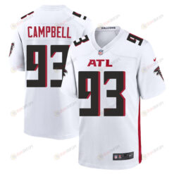 Calais Campbell 93 Atlanta Falcons Men's Jersey - White