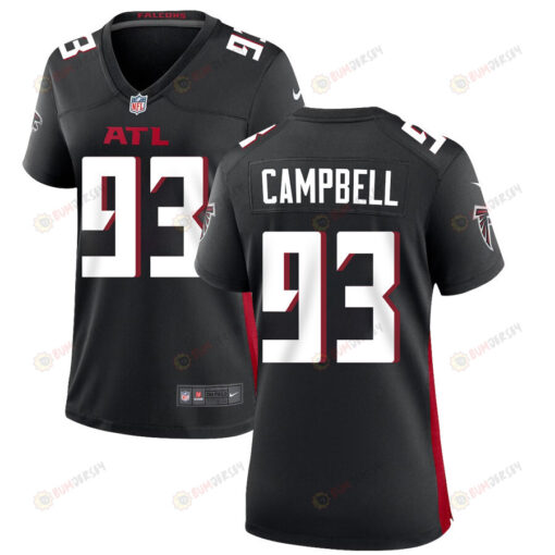 Calais Campbell 93 Atlanta Falcons WoMen's Jersey - Black