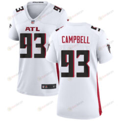 Calais Campbell 93 Atlanta Falcons WoMen's Jersey - White