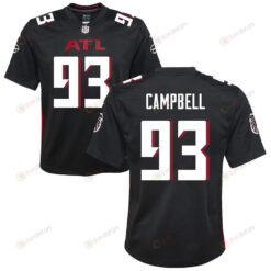 Calais Campbell 93 Atlanta Falcons Youth Jersey - Black