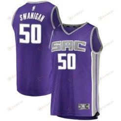 Caleb Swanigan Sacramento Kings Fast Break Jersey - Icon Edition - Purple
