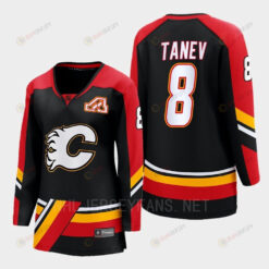 Calgary Flames Christopher Tanev 8 Black Special Edition 2.0 Breakaway Player 2022 Jersey Women