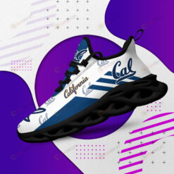 California Golden Bears Logo Blue Stripe Pattern 3D Max Soul Sneaker Shoes