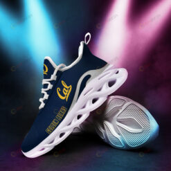 California Golden Bears Logo Pattern 3D Max Soul Sneaker Shoes In Blue