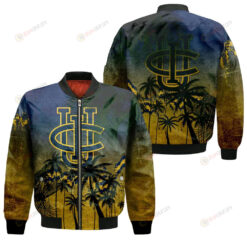 California Irvine Anteaters Bomber Jacket 3D Printed Coconut Tree Tropical Grunge
