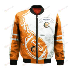 California Irvine Anteaters Bomber Jacket 3D Printed Flame Ball Pattern