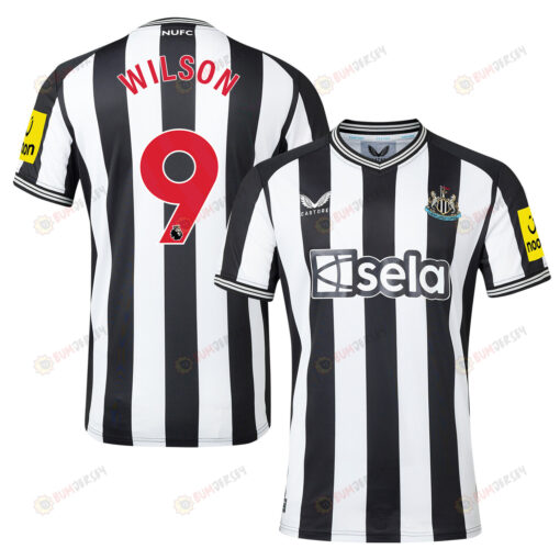 Callum Wilson 9 Newcastle United 2023-24 Premier League Home Men Jersey - White