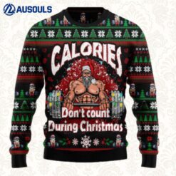 Calories Dont Count During Christmas Ugly Sweaters For Men Women Unisex