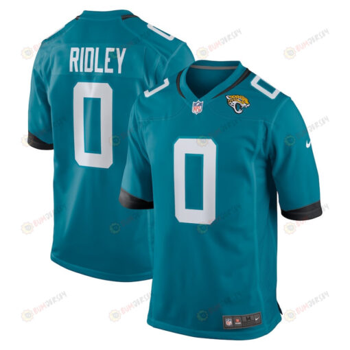 Calvin Ridley 0 Jacksonville Jaguars Men's Jersey - Teal