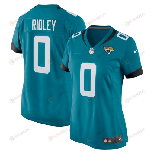 Calvin Ridley 0 Jacksonville Jaguars WoMen's Jersey - Teal