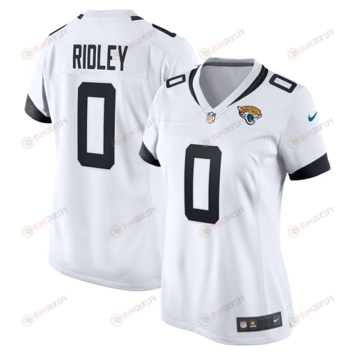 Calvin Ridley 0 Jacksonville Jaguars WoMen's Jersey - White