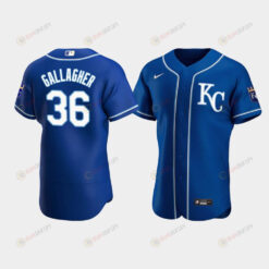 Cam Gallagher 36 Kansas City Royals Royal Alternate Jersey Jersey