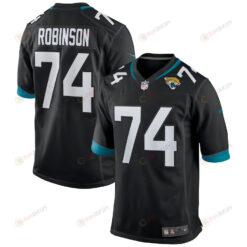 Cam Robinson 74 Jacksonville Jaguars Men's Jersey - Black