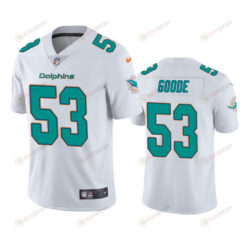 Cameron Goode 53 Miami Dolphins White Vapor Limited Jersey