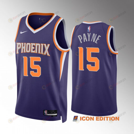 Cameron Payne 15 2022-23 Phoenix Suns Purple Icon Edition Men Jersey Swingman