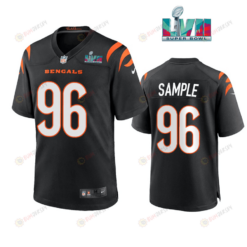 Cameron Sample 96 Cincinnati Bengals Super Bowl LVII Men's Jersey