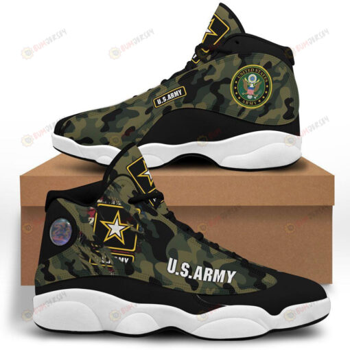 Camo Us Army Air Jordan 13 Sneakers Sport Shoes