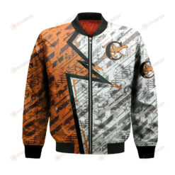 Campbell Fighting Camels Bomber Jacket 3D Printed Abstract Pattern Sport