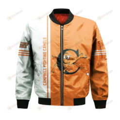 Campbell Fighting Camels Bomber Jacket 3D Printed Half Style