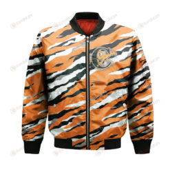 Campbell Fighting Camels Bomber Jacket 3D Printed Sport Style Team Logo Pattern