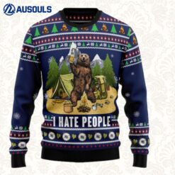 Camping I Hate People Ugly Sweaters For Men Women Unisex