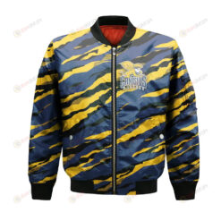 Canisius Golden Griffins Bomber Jacket 3D Printed Sport Style Team Logo Pattern