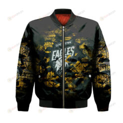 Cape Breton Eagles Bomber Jacket 3D Printed Camouflage Vintage