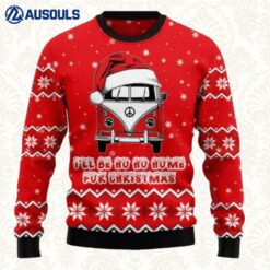 Caravan Ho Ho Home Ugly Sweaters For Men Women Unisex