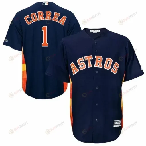 Carlos Correa Houston Astros Official Cool Base Player Jersey - Navy