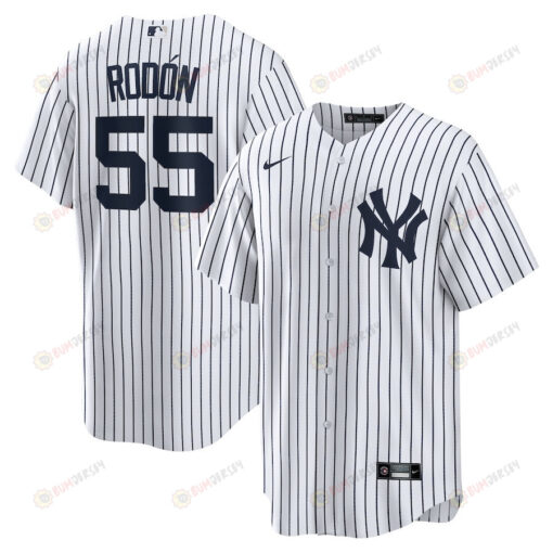 Carlos Rodon 55 New York Yankees Home Men Jersey - White
