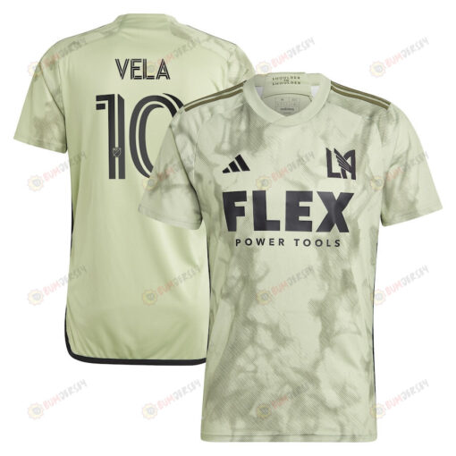 Carlos Vela 10 LAFC 2023 Smokescreen Player Men Jersey - Green