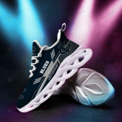 Carlton Blues Logo Pattern Custom Name 3D Max Soul Sneaker Shoes