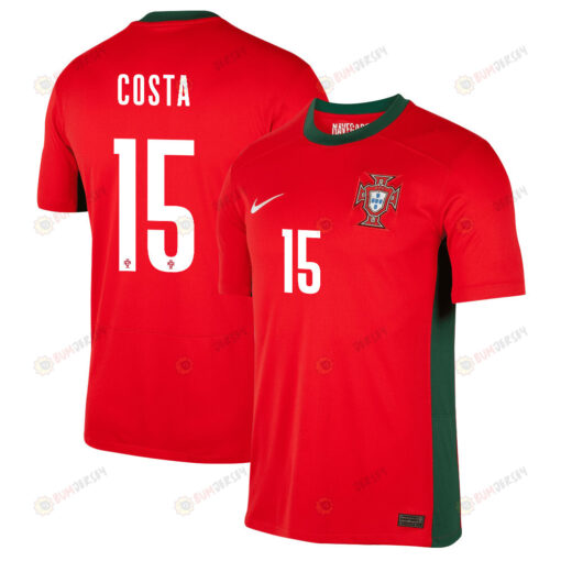 Carole Costa 15 Portugal Women's National Team 2023-24 World Cup Home Men Jersey