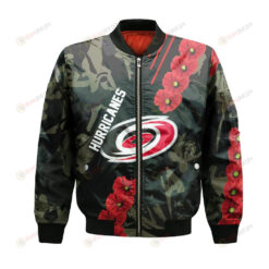 Carolina Hurricanes Bomber Jacket 3D Printed Sport Style Keep Go on