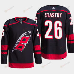 Carolina Hurricanes Paul Stastny 26 Black Alternate Primegreen Jersey