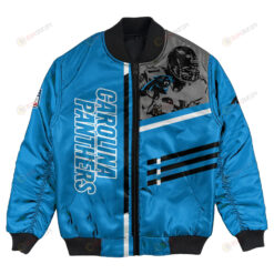 Carolina Panthers Bomber Jacket 3D Printed Personalized Football For Fan
