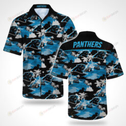 Carolina Panthers Coconut Beach ??3D Printed Hawaiian Shirt