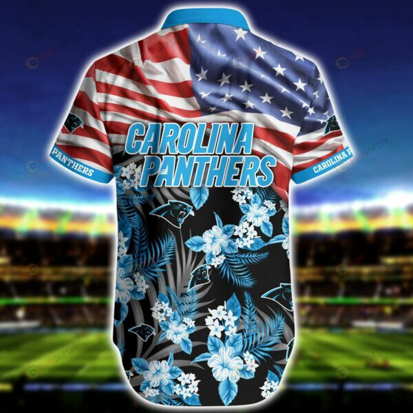 Carolina Panthers Flag ??3D Printed Hawaiian Shirt