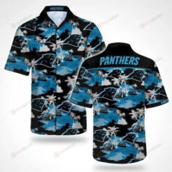 Carolina Panthers Hawaiian Shirt Button-Up Short Sleeve