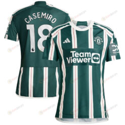 Casemiro 18 Manchester United 2023/24 Away Men Jersey - Green